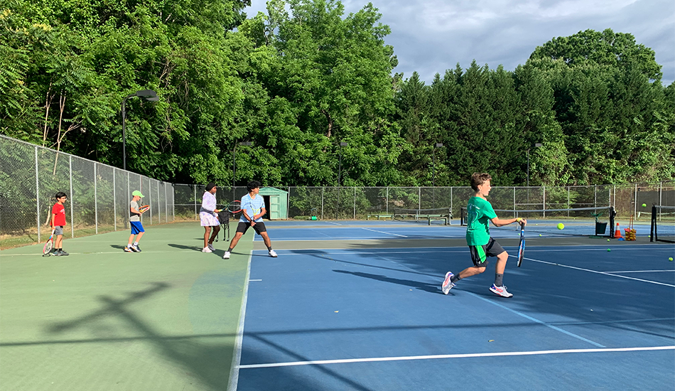 charlotte tennis academy yellow ball